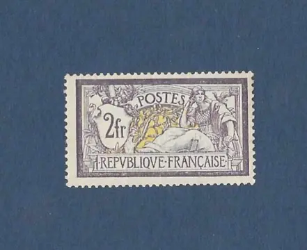 Frankrijk - Exceptionnel n°122 2 francs violet et jaune - Catalogue Yvert&Tellier édition 2021