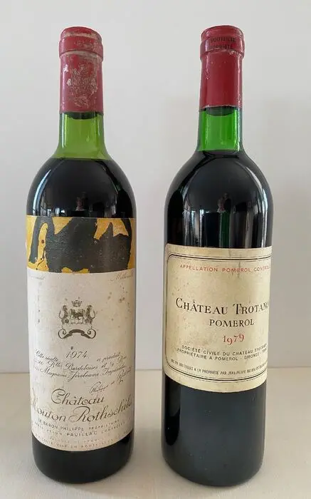 1979 Chateau Trotanoy, Pomerol &amp; 1974 Chateau Mouton