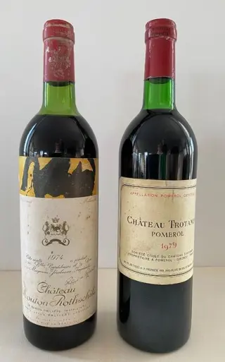 1979 Chateau Trotanoy, Pomerol &amp; 1974 Chateau Mouton