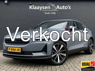 Polestar 2 Standard Range 225 pk Single Motor 63kWh | 1e eigenaar | elektr. v. stoelen | navigatie |
