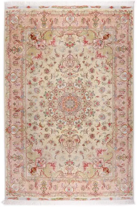 Tabriz Exklusive - Tapijt - Zeer Fraai - Met zijdegehalte -