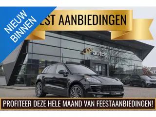Porsche Macan 3.0 S V6 340pk Panoramadak Sport chrono 21" LMV Facelift lampen Alcantara Elektrische 