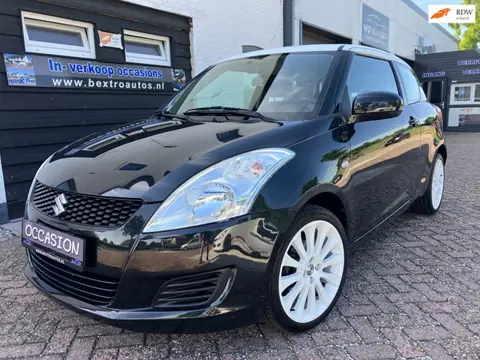 Suzuki Swift 1.2 16v BLACK en WHITE airco ZGAN 17"sportvelgen 6 MND GARANTIE + GROTE BEURT + NWE APK