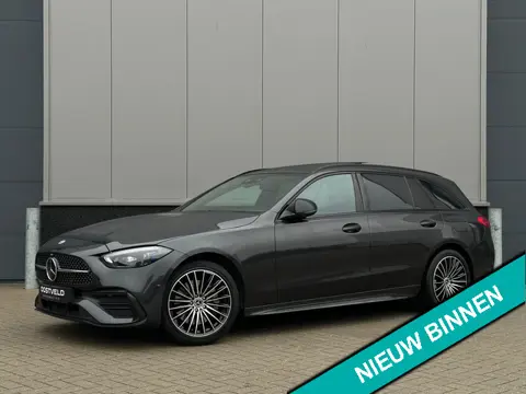 Mercedes-Benz C-klasse Estate 300 e AMG Line Night Memo Pano Trekhaak