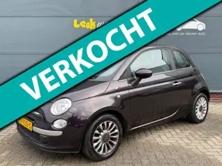Fiat 500 0.9 TwinAir Turbo Popstar *airco *lichtmet. *paars