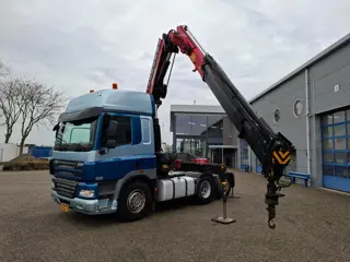 DAF CF85-460 / DEB / NL TRUCK / CRANE HMF 2620-K4 / REMOTE / ROTOR / AUTOMATIC / EURO-6 / 2013
