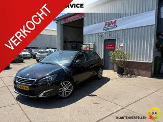 Peugeot 308 1.6 THP Première Clima, cruise, leer, pano, pdc achter, trekhaak