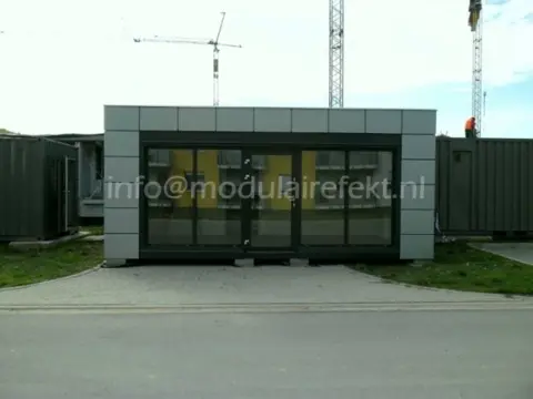 Verkoopunit, Kantoorunit, Mobiele kantoor, Bureelcontainer