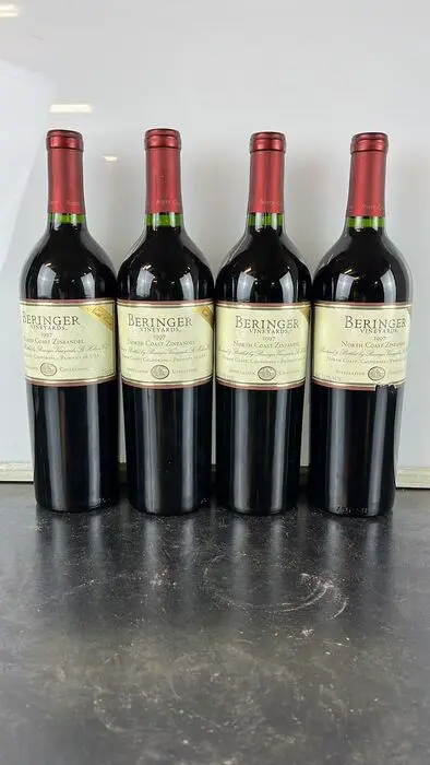 1997 Beringer Vineyards, North Coast Zinfandel - Californië
