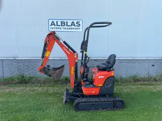 Kubota U10-3 minigraafmachine hydraulische wissel