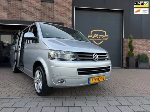 Volkswagen Transporter 2.0 TDI L2H1 DC Comfortline 140PK Dubbele Cabine Airco Leder Navi Cruise Elk.