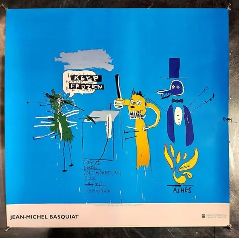 Jean-Michel Basquiat - Poster Arte "JM Basquiat - The