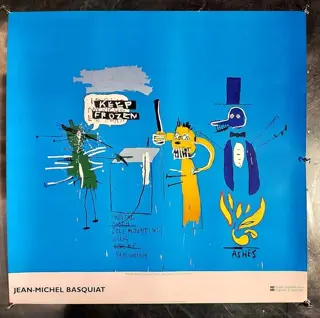 Jean-Michel Basquiat - Poster Arte "JM Basquiat - The
