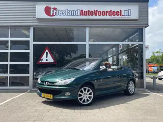 Peugeot 206 CC 1.6-16V Roland Garros /Volleder/Clima/LMV/Windscherm/Onderhouds hist./