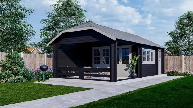 NIEUW Blokhut Wolfskap W4x3+3A