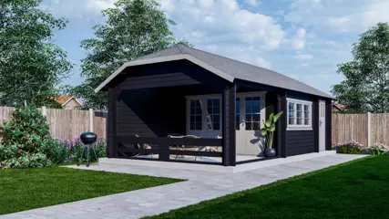 NIEUW Blokhut Wolfskap W4x3+3A