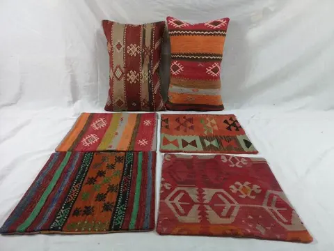 Patchwork - Kussen - 45 cm - 45 cm