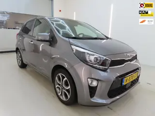 Kia Picanto 1.0 DPi DynamicPlusLine+Camera+Led+Full-Navigatie+Ecc+Leder-Multie-stuur = ORIG/NL 39DKM