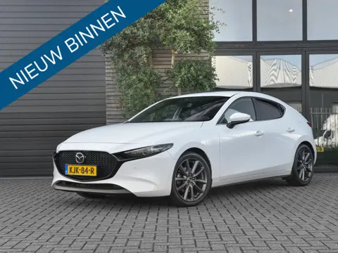 Mazda 3 2.0 e-SkyActiv-X M Hybrid 180 Luxury Leer Bose Navi Camera Trekhaak 18 inch