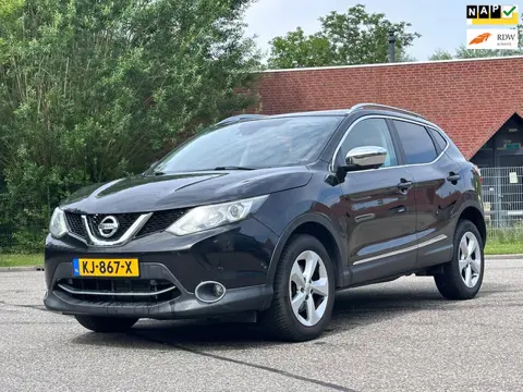 Nissan Qashqai 1.2 Tekna Automaat*360 Camera*Pano*Leder*Navigatie*Trekhaak*Cruise*Clima*Dealer onder