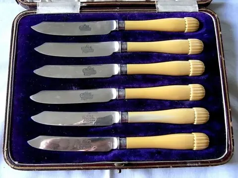 Humphrey &amp; Co - Messenset (6) - .925 zilver