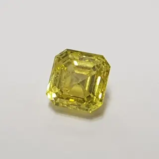 1 pcs Diamant - 1.15 ct - Radiant - Color Enhanced - fancy