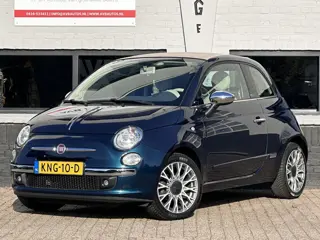 Fiat 500c 1.2 Lounge Cabrio Airco PDC Half Leder