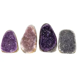 Regenboog Amethist Geode - Kavel - 3800 g - (4)