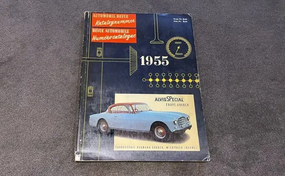 Brochures/catalogi - AUTOMOBIL REVUE CATALOGUE 1955 - AC