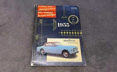 Brochures/catalogi - AUTOMOBIL REVUE CATALOGUE 1955 - AC