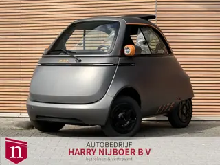 Microlino Brommobiel Microlino Lite 5.5 kWh L6 Berline Anthraciet Matt 45M/U Zonnedak Nieuwprijs: € 