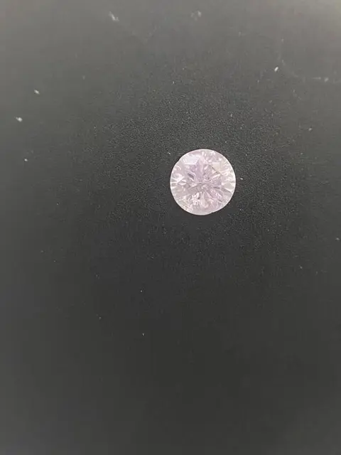 1 pcs Diamanten - 0.17 ct - Rond - No reserve price , Fancy