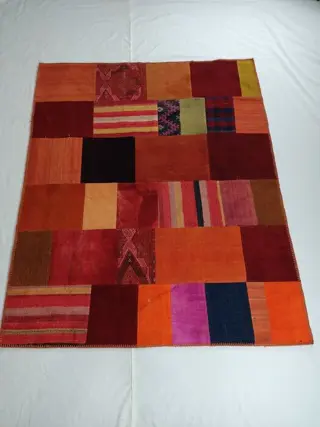 Patchwork - Kelim - 140 cm - 172 cm