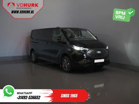 Ford E-Transit Custom 218 pk 330 km WLTP L2 Limited 2x Elek.Schuif/ 2.3t Trekverm./ Snellader/ B&O/ 