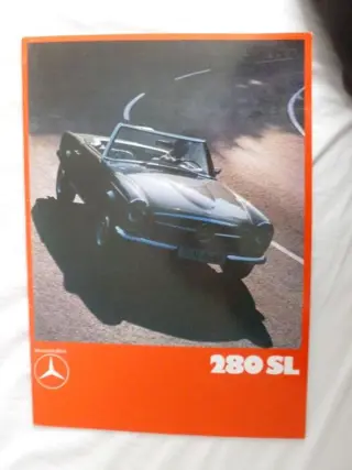 Brochures/catalogi - 28 page official Mercedes-Benz 280 SL