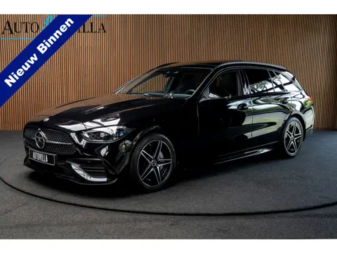 Mercedes-Benz C-Klasse Estate 180 AMG Line Panodak Leer 360° Memory Distronic+ Matrix Laser Navi LED