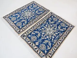 Paar Nain Neu mit Seide feiner - Tapijt - 90 cm - 60 cm