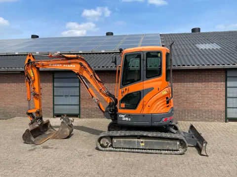 Doosan DX 35Z Graafmachine (bj 2016)