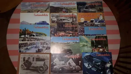 Boeken - Lot of 15 L'Automobiliste magazines - Alfa Romeo