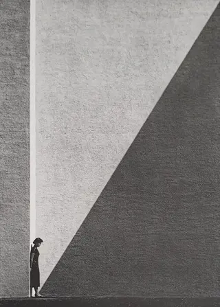 Fan HO (1931-2016) - Approaching Shadow, Hong Kong 1954