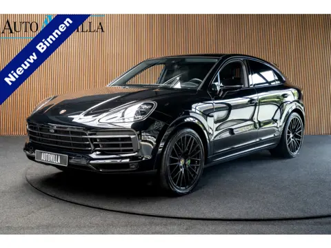 Porsche Cayenne Coupé 3.0 Pano Sport-chrono 360° Luchtvering Leer Navi ACC 22'' LM velgen Memory sea