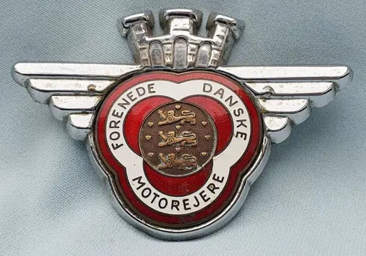 Embleem/mascotte/kenteken - Geëmailleerde Grille Badge -