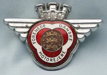 Embleem/mascotte/kenteken - Geëmailleerde Grille Badge -