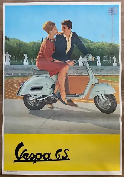 Anonymous - Vespa Gs - Jaren 1990