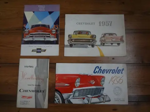 Brochures/catalogi - Chevrolet - 1950-1960