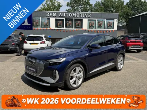 Audi Q4 Sportback e-tron 45 Edition 82 kWh VAN: 44.900,- VOOR: 41.877,- UW WKVOORDEEL: 3.023,-|S-LIN