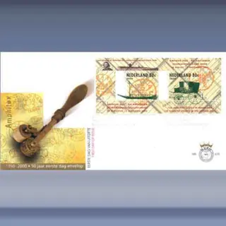 150 jaar zegels (blok) (2000)
