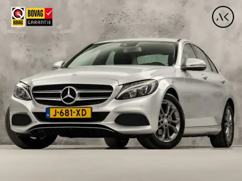 Mercedes-Benz C-Klasse 180 Sport 156Pk Automaat (NAVIGATIE, LEDER, SFEERVERLICHTING, STOELVERWARMING