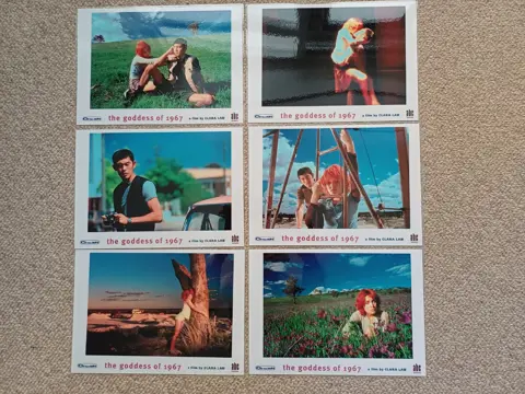 THE GODDESS OF 1967 lobbycard set.
