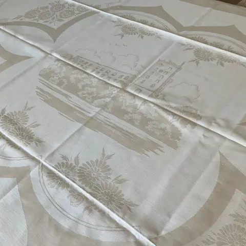 Tafelkleed - 190 x 130 cm (1) - Katoenen damast